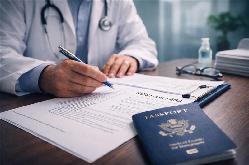 I-693 medical exam USCIS approved doctors