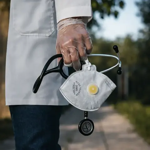 Doctor with stethoscope
